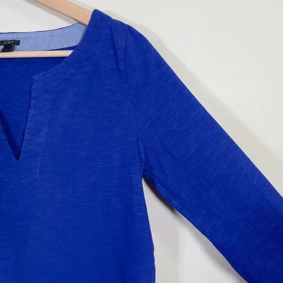 J.CREW | TUNIC DRESS IN ROYAL  BLUE - Picture 5 of 13
